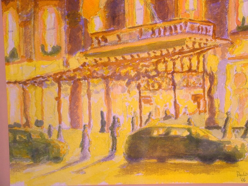 Shelbourne at Night (detail)