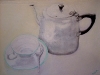 Tea pot & cup